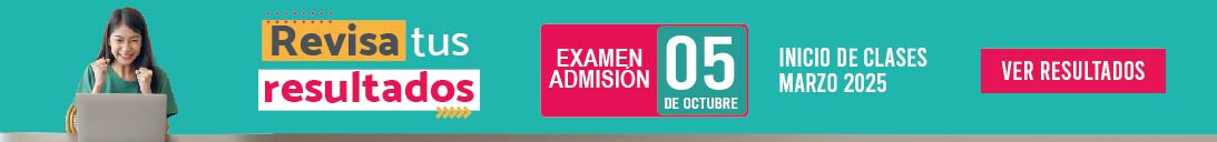 Revisa tus resultados del examen de admisión 2024 - II