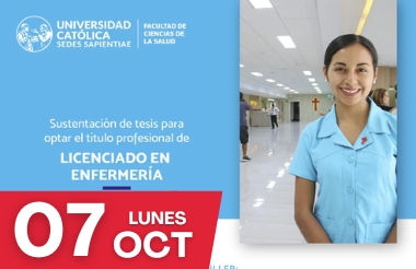 FCS: SUSTENTACIONES DE TESIS: LUNES 07 OCTUBRE