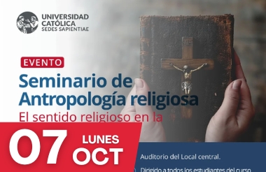 CC: SEMINARIO DE ANTROPOLOGÍA RELIGIOSA: EL SENTIDO RELIGIOSO EN LA SAGRADA ESCRITURA