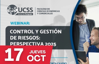 Postgrado: CONTROL Y GESTIÓN DE RIESGOS: PERSPECTIVA 2025