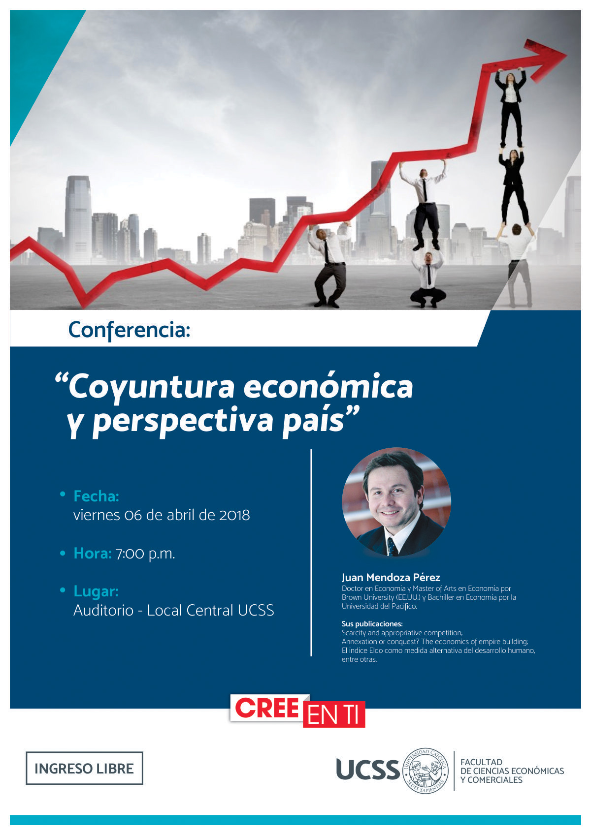 Conferencia: "Coyuntura económica y perspectiva país"