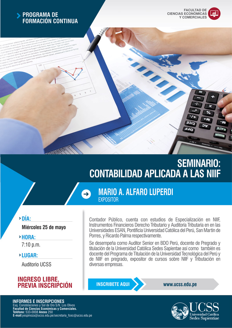 Seminario: Contabilidad aplicada a las NIIF