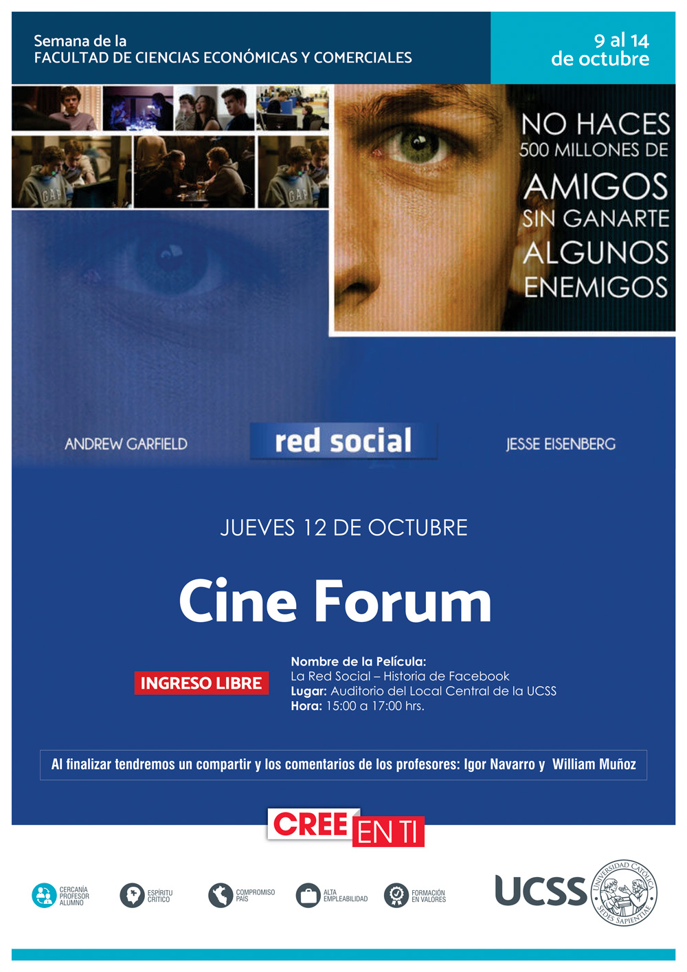 Cine Forum: Hambre de Poder