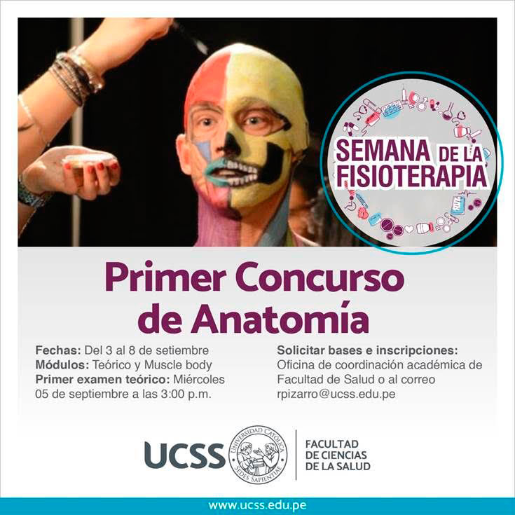 Semana de la Fisioterapia: Primer Concurso de Anatomía