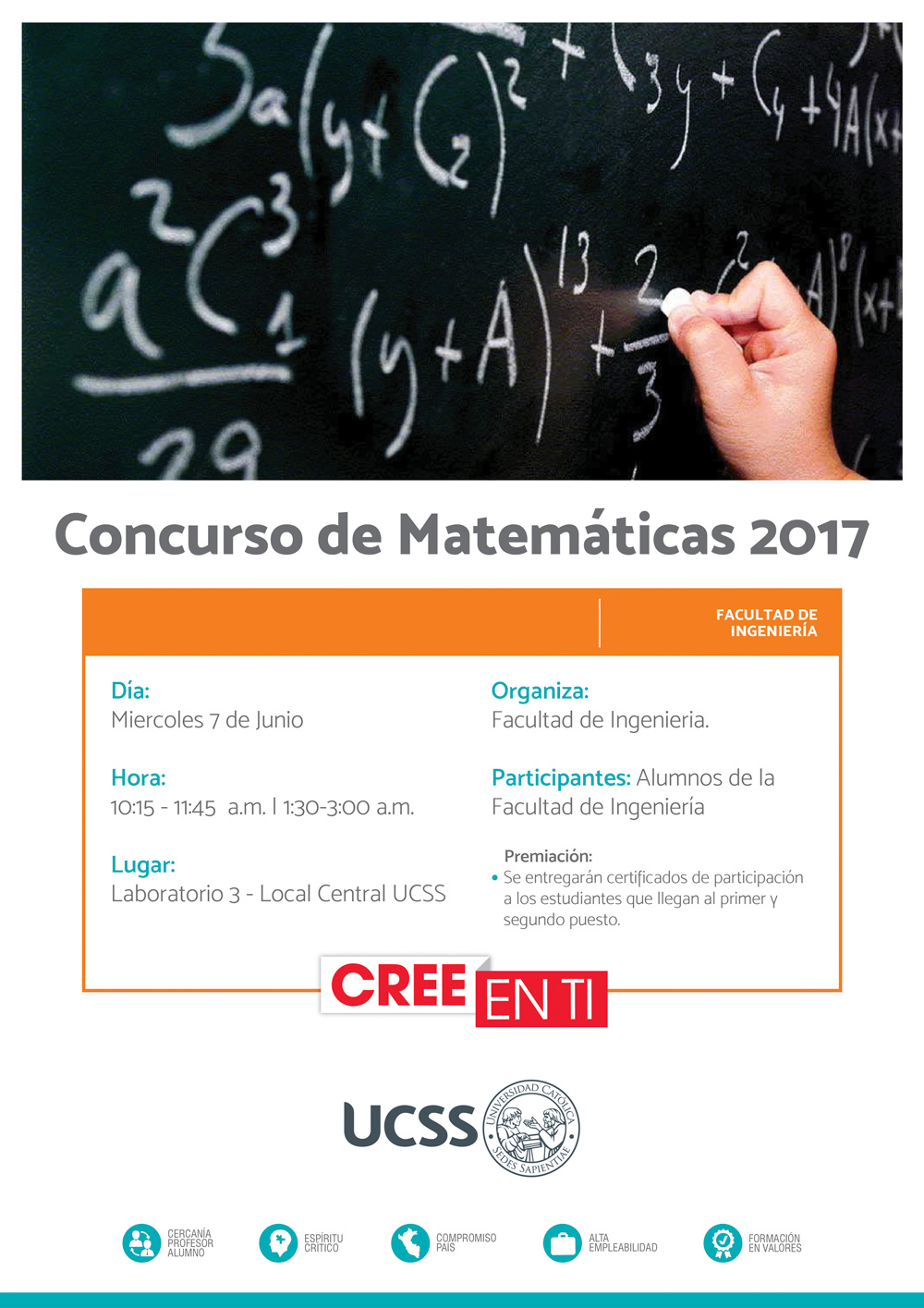 FI: Concurso de matemáticas 2017