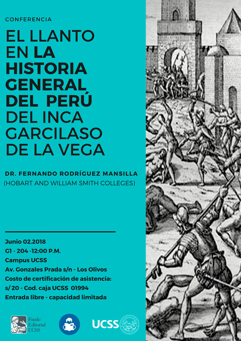 Conferencia el llanto en la historia general del Perú