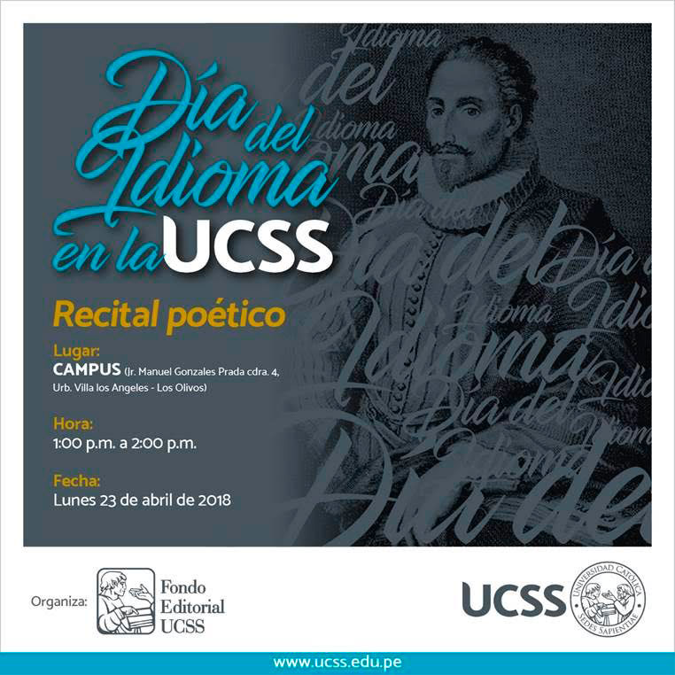 Día del Idioma en la UCSS, Recital Poético
